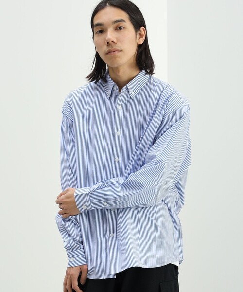 PENNEYS（ぺニーズ）の「PENNEY'S × BEAMS HEART / FOX ワンポイント ストライプ シャツ（シャツ/ブラウス・メンズ・その他1/その他・MEDIUM/SMALL/LARGE）」の7枚目の写真