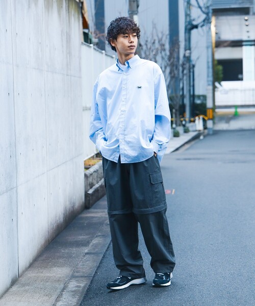 PENNEYS（ぺニーズ）の「PENNEY'S × BEAMS HEART / FOX ワンポイント ストライプ シャツ（シャツ/ブラウス・メンズ・その他1/その他・MEDIUM/SMALL/LARGE）」の9枚目の写真