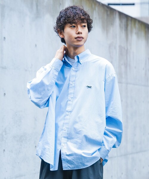 PENNEYS（ぺニーズ）の「PENNEY'S × BEAMS HEART / FOX ワンポイント ストライプ シャツ（シャツ/ブラウス・メンズ・その他1/その他・MEDIUM/SMALL/LARGE）」の10枚目の写真