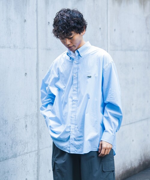 PENNEYS（ぺニーズ）の「PENNEY'S × BEAMS HEART / FOX ワンポイント ストライプ シャツ（シャツ/ブラウス・メンズ・その他1/その他・MEDIUM/SMALL/LARGE）」の11枚目の写真