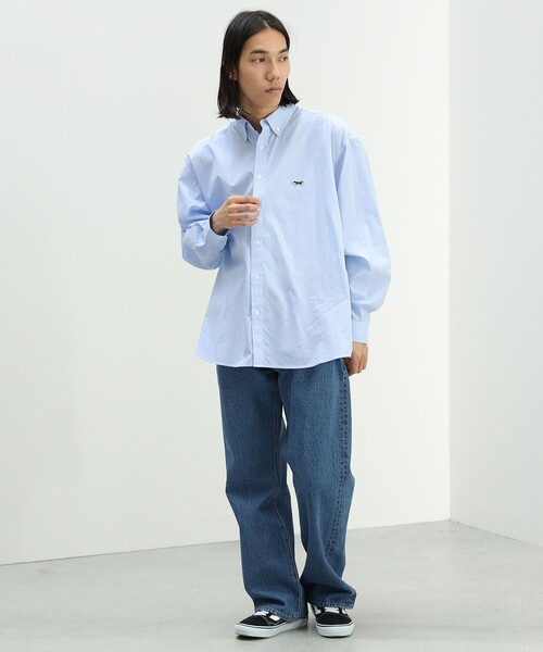 PENNEYS（ぺニーズ）の「PENNEY'S × BEAMS HEART / FOX ワンポイント ストライプ シャツ（シャツ/ブラウス・メンズ・その他1/その他・MEDIUM/SMALL/LARGE）」の14枚目の写真