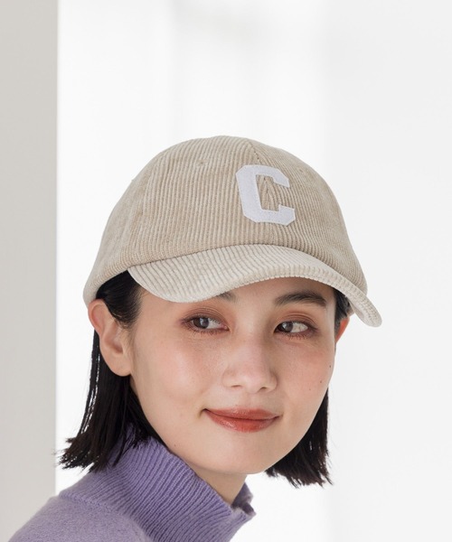 LAKOLE（ラコレ）の「モールロゴキャップ / 989465（キャップ・レディース・ベージュ/ブラウン/チャコール・FREE）」の4枚目の写真