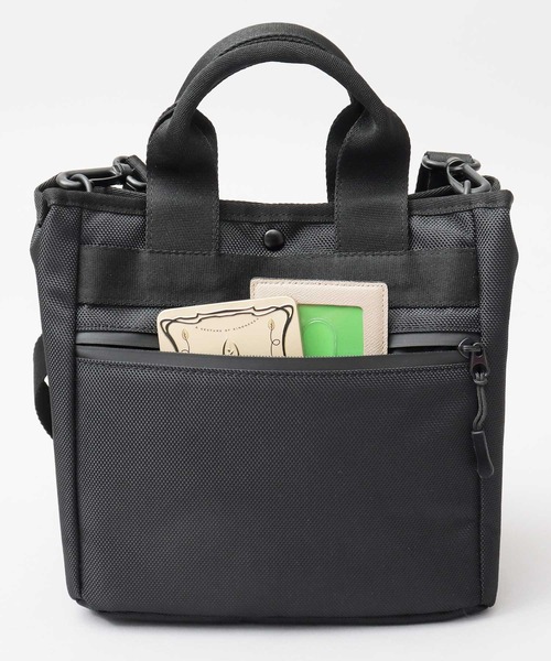 NoiR/ノアール(ノアール)の「撥水加工 ハンドトート ミニショルダー 2WAY ミニトートバッグ Approachi mini tote(アプローチミニトート) N23005(トートバッグ・メンズ・ブラック/ブラック系その他・FREE)」の13枚目の写真