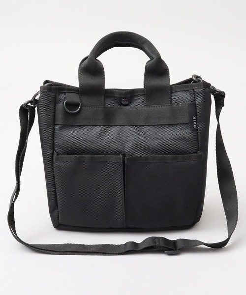 NoiR/ノアール(ノアール)の「撥水加工 ハンドトート ミニショルダー 2WAY ミニトートバッグ Approachi mini tote(アプローチミニトート) N23005(トートバッグ・メンズ・ブラック/ブラック系その他・FREE)」の21枚目の写真