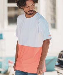 mt8777-Cool Touch Bicolor Cut sew カットソー