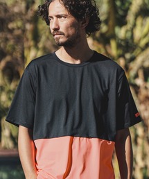 felkod | mt8777-Cool Touch Bicolor Cut sew カットソー(Tシャツ/カットソー)