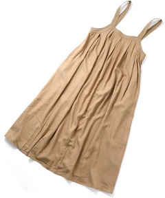 【涼】麻レーヨンワンピース