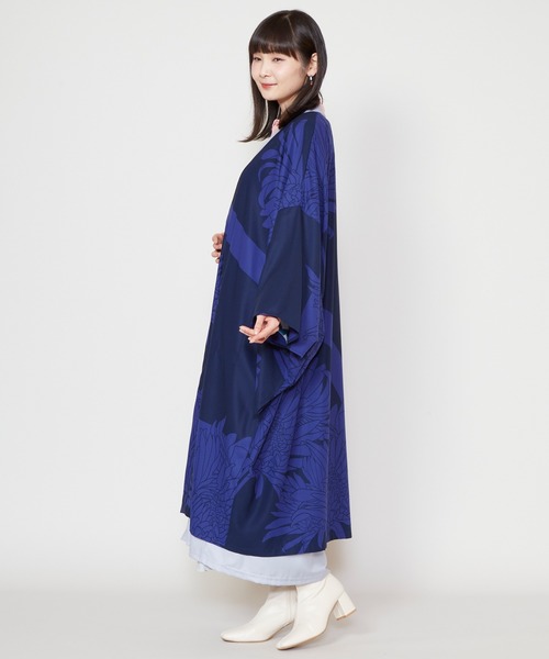 カヤ（カヤ）の「【カヤ】花影（かえい）長羽織（カーディガン