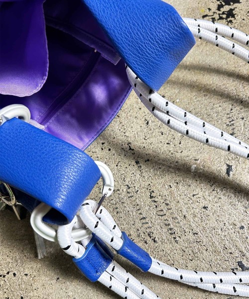 Magine（マージン）の「cheek: code 2way shoulder チークコード2WAYショルダー（ショルダーバッグ・レディース・グリーン/ブラック/アイボリー/ブルー・FREE）」の16枚目の写真