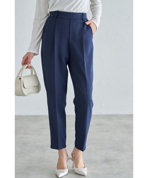 &. NOSTALGIA（アンドドットノスタルジア）の「イージー美脚テーパードパンツ（春夏ver）（その他パンツ・レディース・ネイビー/ブラック/グレー/ピンク/ミント/グリーン系その他/ライトピンク/オフホワイト/オレンジ/ベージュ/ライム・M）」の9枚目の写真