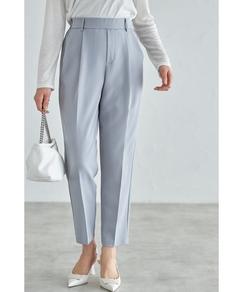 &. NOSTALGIA（アンドドットノスタルジア）の「イージー美脚テーパードパンツ（春夏ver）（その他パンツ・レディース・ネイビー/ブラック/グレー/ピンク/ミント/グリーン系その他/ライトピンク/オフホワイト/オレンジ/ベージュ/ライム・M）」の4枚目の写真