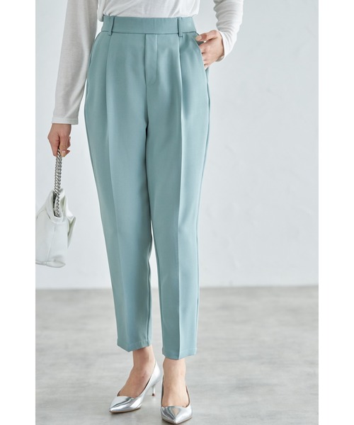 &. NOSTALGIA（アンドドットノスタルジア）の「イージー美脚テーパードパンツ（春夏ver）（その他パンツ・レディース・ネイビー/ブラック/グレー/ピンク/ミント/グリーン系その他/ライトピンク/オフホワイト/オレンジ/ベージュ/ライム・M）」の7枚目の写真