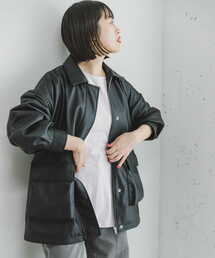ITEMS URBANRESEARCH | フェイクレザージャケット(その他アウター)