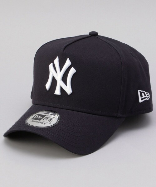 FREAK'S STORE（フリークスストア）の「限定展開 NEW ERA/ニューエラ 9Forty-A frame / ナインフォーティ / ベースボールキャップ / NY Yankees / LA Dodgers（キャップ・メンズ・インディゴブルー/ネイビー/チャコールグレー/ブラック・ﾌﾘ-）」の3枚目の写真