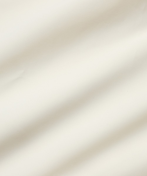 BARNYARDSTORM（バンヤードストーム）の「BARNYARDSTORM / 撥水スタンドカラーコート（ナイロンジャケット・レディース・オフホワイト/ブラック・S/M）」の4枚目の写真