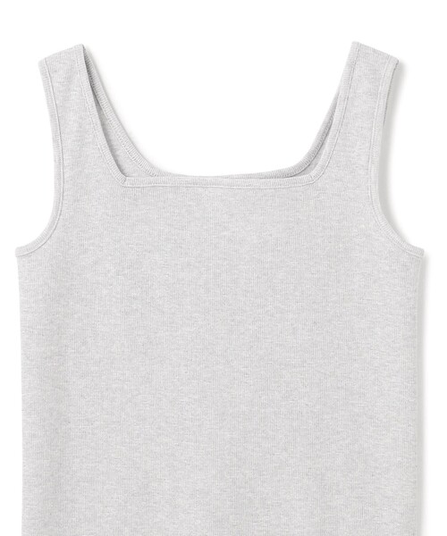 UNFILO(アンフィーロ)の「【新色登場】スクエアテレコタンクトップ(Tシャツ/カットソー・レディース・ホワイト系/グレー系/ブラック系/ベージュ系/グレー系1/シルバー系・SMALL/LARGE/MEDIUM)」の11枚目の写真