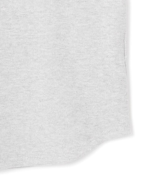 UNFILO(アンフィーロ)の「【新色登場】スクエアテレコタンクトップ(Tシャツ/カットソー・レディース・ホワイト系/グレー系/ブラック系/ベージュ系/グレー系1/シルバー系・SMALL/LARGE/MEDIUM)」の8枚目の写真