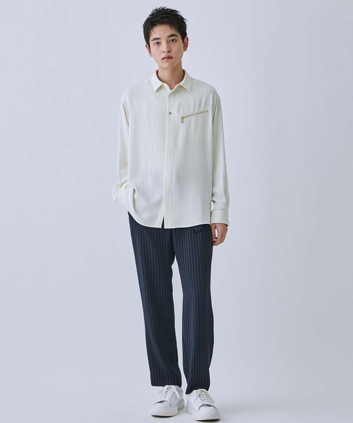 CULLNI（クルニ）の「STUDIOUS別注BICOLOR L/S SHIRTS STRIPE（シャツ