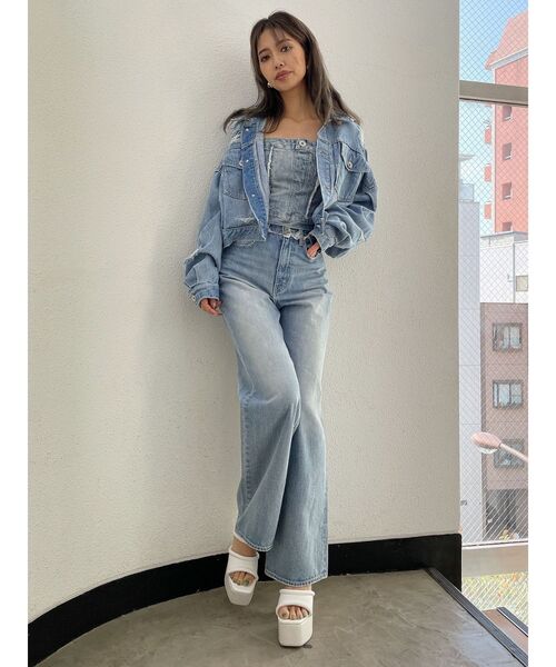 GYDA（ジェイダ）の「セミパディングチャンキーサンダル（サンダル・レディース・オフホワイト/ブラック・LARGE/MEDIUM/SMALL）」の6枚目の写真