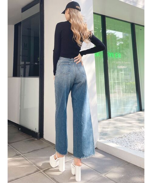 GYDA（ジェイダ）の「セミパディングチャンキーサンダル（サンダル・レディース・オフホワイト/ブラック・LARGE/MEDIUM/SMALL）」の11枚目の写真