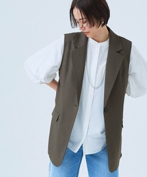 RASW（ラス）の「[RASW]テーラードジレ（ベスト）」