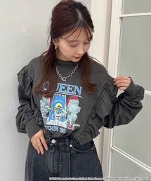 LOWRYS FARM | ＱｕｅｅｎリメイクフリルＴＬＳ 108430(Tシャツ/カットソー)