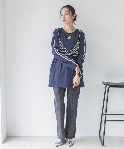 JEANASIS(ジーナシス)の「ポインテッドヒールサンダル/109943(サンダル・レディース・シルバー/ブラック/ライム・MEDIUM/LARGE)」の5枚目の写真