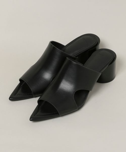 JEANASIS(ジーナシス)の「ポインテッドヒールサンダル/109943(サンダル・レディース・シルバー/ブラック/ライム・MEDIUM/LARGE)」の7枚目の写真