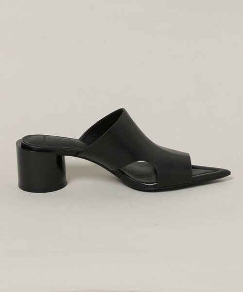 JEANASIS(ジーナシス)の「ポインテッドヒールサンダル/109943(サンダル・レディース・シルバー/ブラック/ライム・MEDIUM/LARGE)」の9枚目の写真