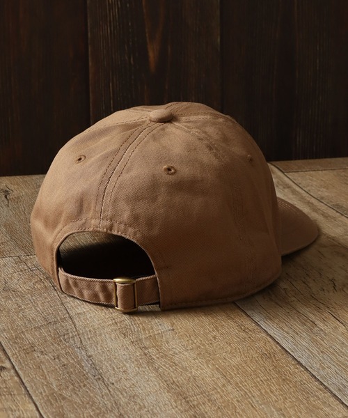 KRIFF MAYER（クリフメイヤー）の「【KRIFF MAYER/クリフメイヤー】ウォッシュ加工 ワンポイントロゴ刺繍 ローキャップ（クイックドライ）（キャップ・メンズ・ブラック/ベージュ/インディゴブルー・FREE）」の6枚目の写真