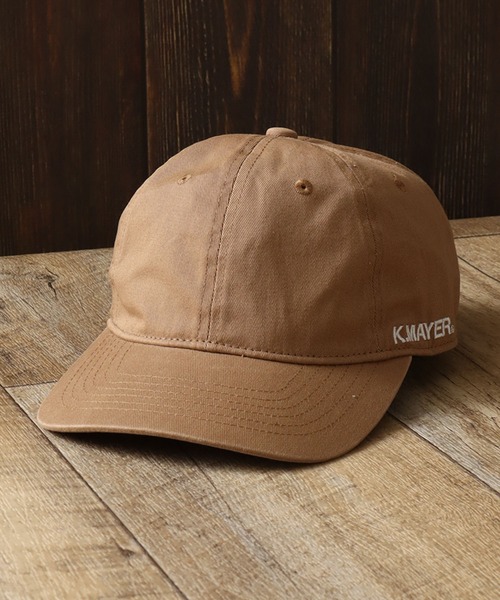 KRIFF MAYER（クリフメイヤー）の「【KRIFF MAYER/クリフメイヤー】ウォッシュ加工 ワンポイントロゴ刺繍 ローキャップ（クイックドライ）（キャップ・メンズ・ブラック/ベージュ/インディゴブルー・FREE）」の4枚目の写真