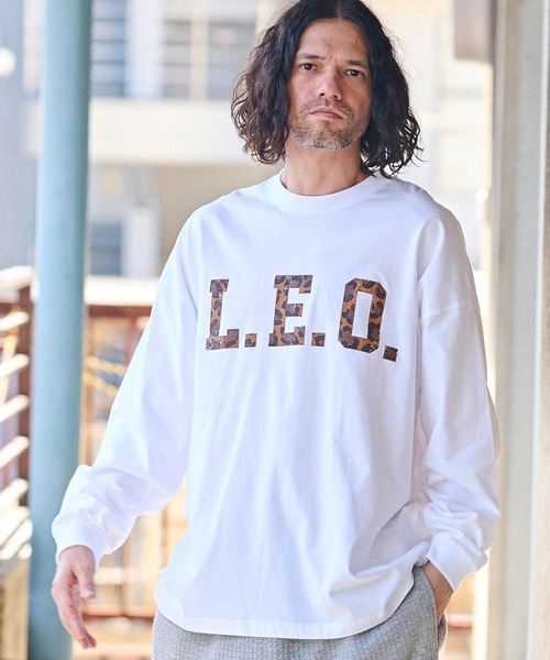 mlt4653- プリントロンT（LEO）（Tシャツ/カットソー）｜CAMBIO（カンビオ）