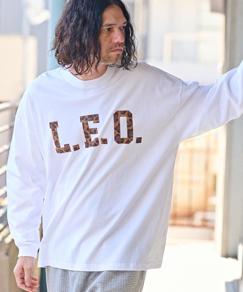 mlt4653- プリントロンT（LEO）（Tシャツ/カットソー）｜CAMBIO（カンビオ）