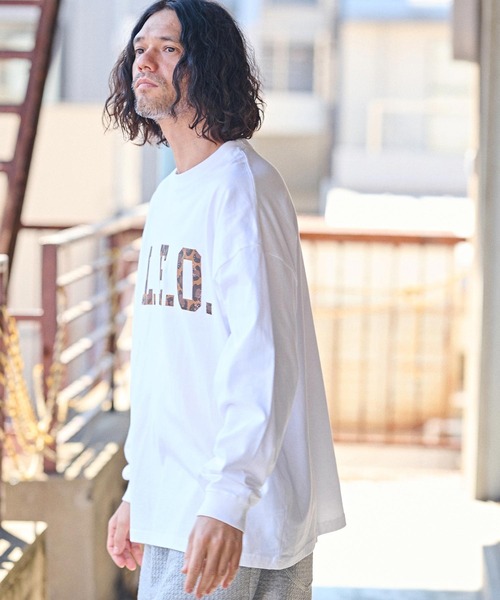 mlt4653- プリントロンT（LEO）（Tシャツ/カットソー）｜CAMBIO（カンビオ）