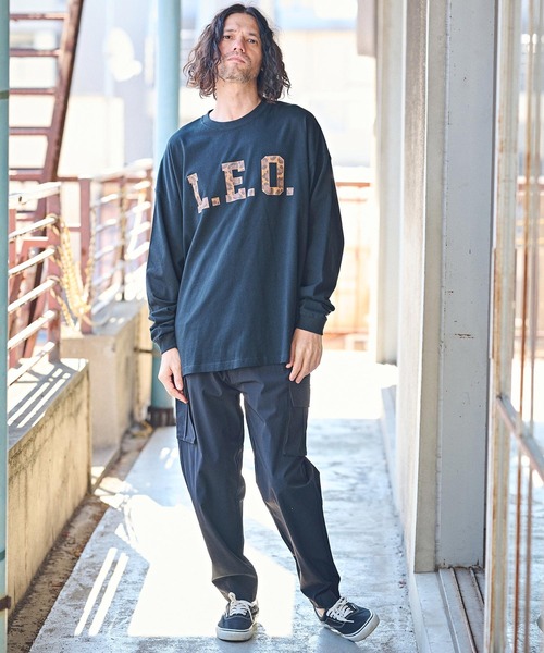 mlt4653- プリントロンT（LEO）（Tシャツ/カットソー）｜CAMBIO（カンビオ）