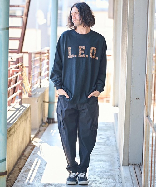 mlt4653- プリントロンT（LEO）（Tシャツ/カットソー）｜CAMBIO（カンビオ）