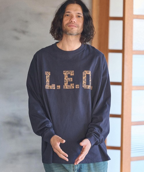 mlt4653- プリントロンT（LEO）（Tシャツ/カットソー）｜CAMBIO（カンビオ）