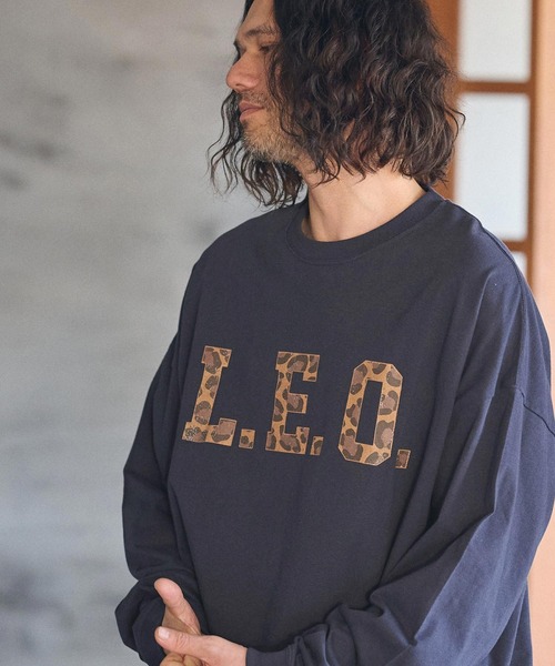 mlt4653- プリントロンT（LEO）（Tシャツ/カットソー）｜CAMBIO（カンビオ）