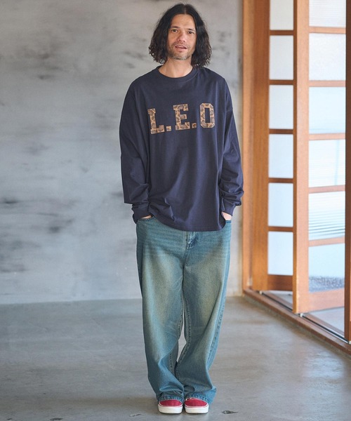 mlt4653- プリントロンT（LEO）（Tシャツ/カットソー）｜CAMBIO（カンビオ）