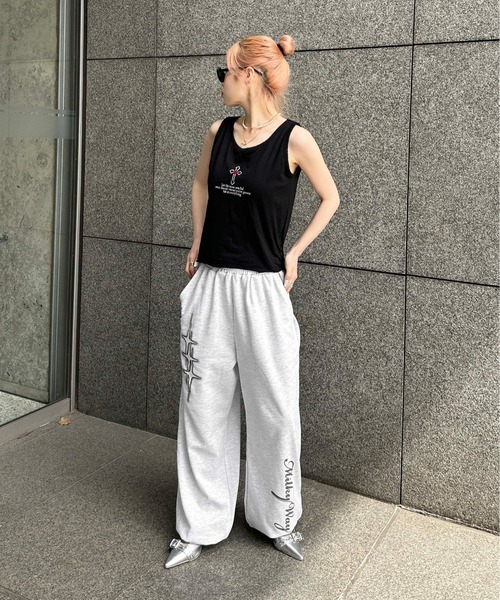 sedacle girl（セダクルガール）の「ラインストーンロゴアソートタンク（タンクトップ・レディース・ライトピンク/ベビーピンク/イエロー系その他/ブラック/オフホワイト/イエロー/ライトホワイト・FREE）」の21枚目の写真