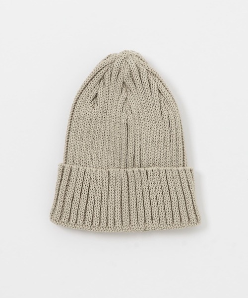 URBAN RESEARCH DOORS（アーバンリサーチドアーズ）の「ストローヤーンニットキャップ（ニットキャップ/ビーニー・メンズ・ライトブルー/ベージュ/ネイビー/ブラック/オフホワイト・-）」の4枚目の写真