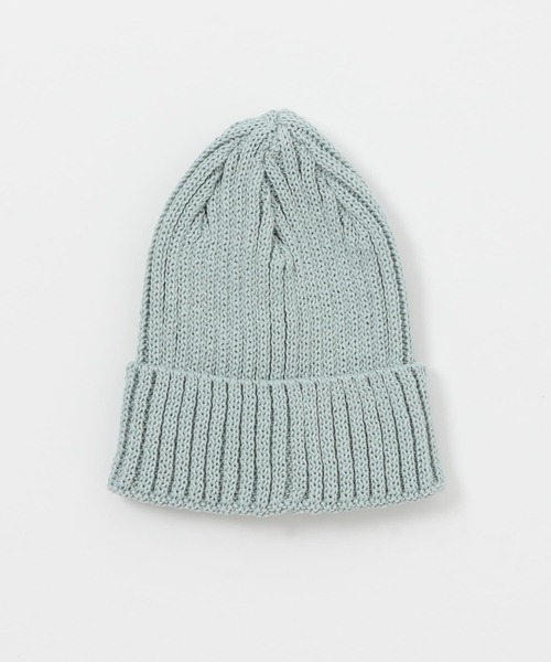 URBAN RESEARCH DOORS（アーバンリサーチドアーズ）の「ストローヤーンニットキャップ（ニットキャップ/ビーニー・メンズ・ライトブルー/ベージュ/ネイビー/ブラック/オフホワイト・-）」の10枚目の写真