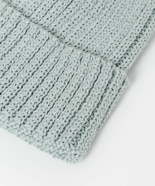 URBAN RESEARCH DOORS（アーバンリサーチドアーズ）の「ストローヤーンニットキャップ（ニットキャップ/ビーニー・メンズ・ライトブルー/ベージュ/ネイビー/ブラック/オフホワイト・-）」の16枚目の写真