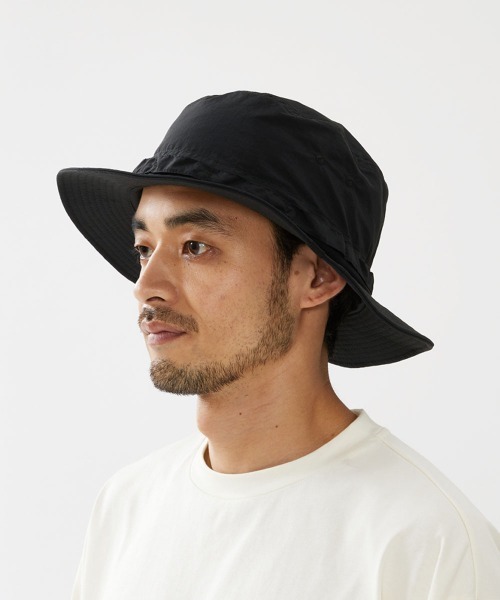 LOGOS(ロゴス)の「【CAMP LOGOS/キャンプロゴス】サプレックスナイロンハット(ハット・メンズ・ブラック/オリーブ/サンドベージュ/チャコールグレー・FREE)」の5枚目の写真