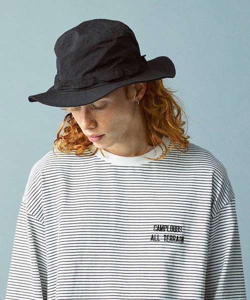 LOGOS(ロゴス)の「【CAMP LOGOS/キャンプロゴス】サプレックスナイロンハット(ハット・メンズ・ブラック/オリーブ/サンドベージュ/チャコールグレー・FREE)」の19枚目の写真