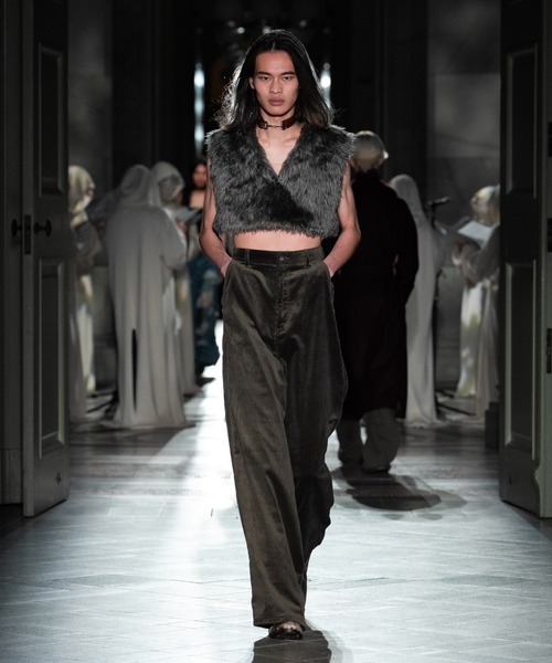 juha fur cropped vest サイズ4 juha fur cropped vest サイズ4 - メルカリ