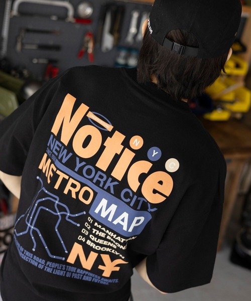 PBLIM(ページボーイリム)の「PBLIM / NYメトロT(Tシャツ/カットソー・レディース・ブラック/イエロー/オフホワイト・LARGE/MEDIUM)」の1枚目の写真