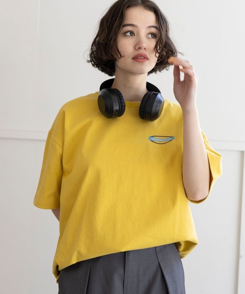 PBLIM(ページボーイリム)の「PBLIM / NYメトロT(Tシャツ/カットソー・レディース・ブラック/イエロー/オフホワイト・LARGE/MEDIUM)」の7枚目の写真