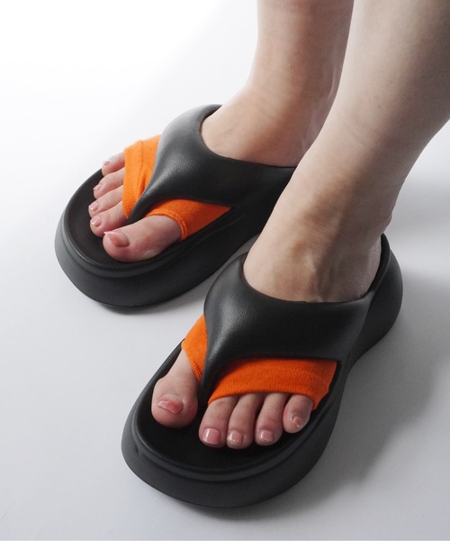 Port(ポート)の「【 Jelly moo / ジェリームー 】 カラー トングソックス / つま先ソックス #(ソックス/靴下・レディース・ブラック/グレー/ブルー/ホワイト/グリーン/ブラウン/ピンク/イエロー/オレンジ・FREE)」の9枚目の写真