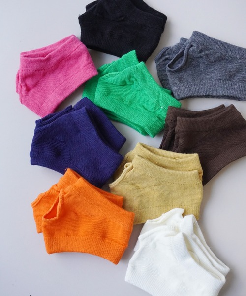 Port(ポート)の「【 Jelly moo / ジェリームー 】 カラー トングソックス / つま先ソックス #(ソックス/靴下・レディース・ブラック/グレー/ブルー/ホワイト/グリーン/ブラウン/ピンク/イエロー/オレンジ・FREE)」の10枚目の写真